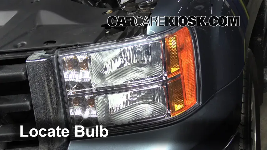 2007 GMC Sierra 1500 SLE 4.8L V8 Extended Cab Pickup (4 Door) Lights Turn Signal - Front (replace bulb)